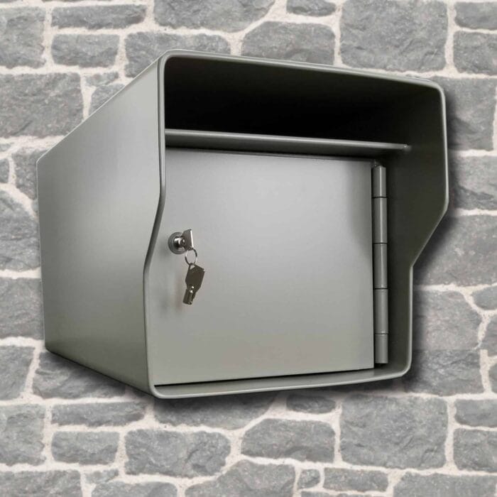 Grey Large Standard Mailbox