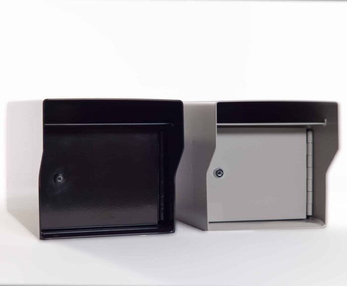 Black & Grey M1-LT Mailboxes
