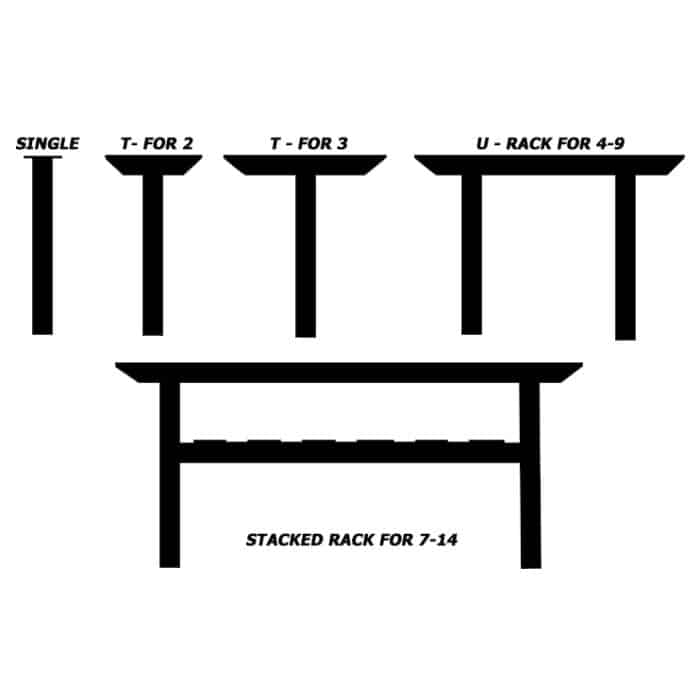Posts and Racks for mailboxes