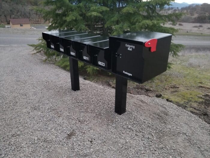 The Package Mailbox<br>Large Capacity 1/4" Steel Parcel Locker - Image 11