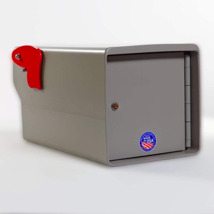 Rear door on mailboxes