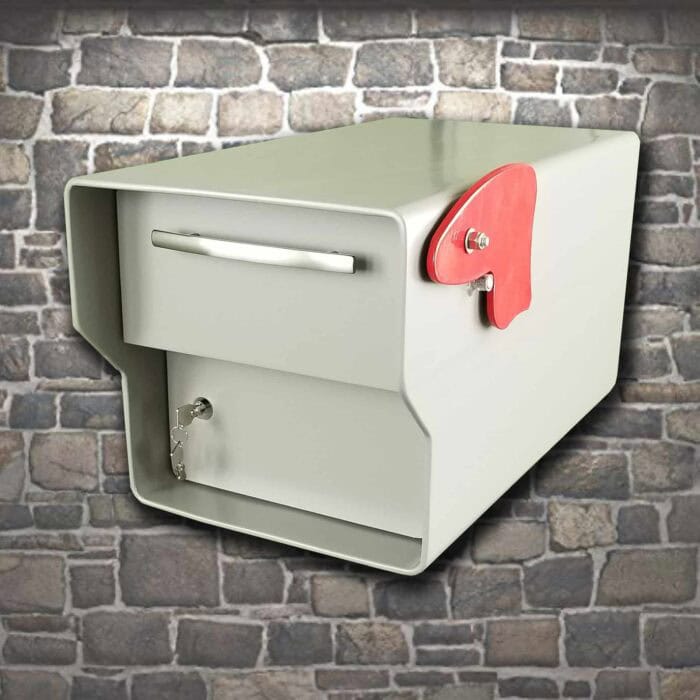 grey fortress mailbox
